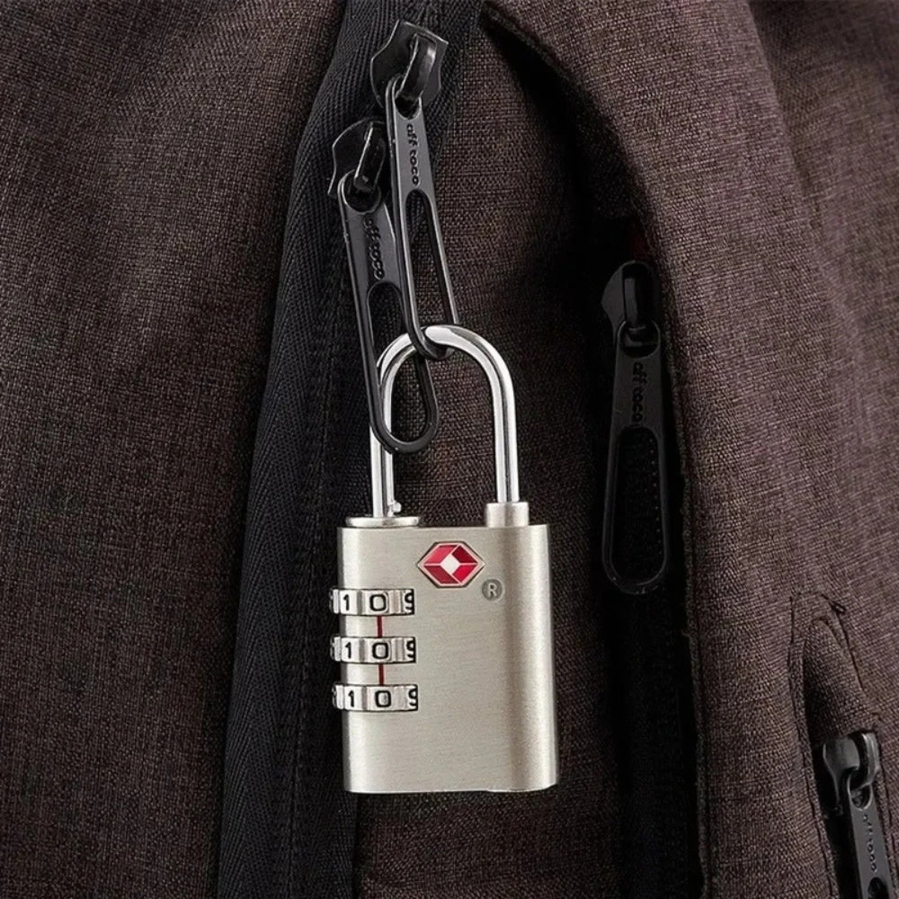 Coteci Zinc Alloy TSA Lock 3 Digit Combination Code Lock