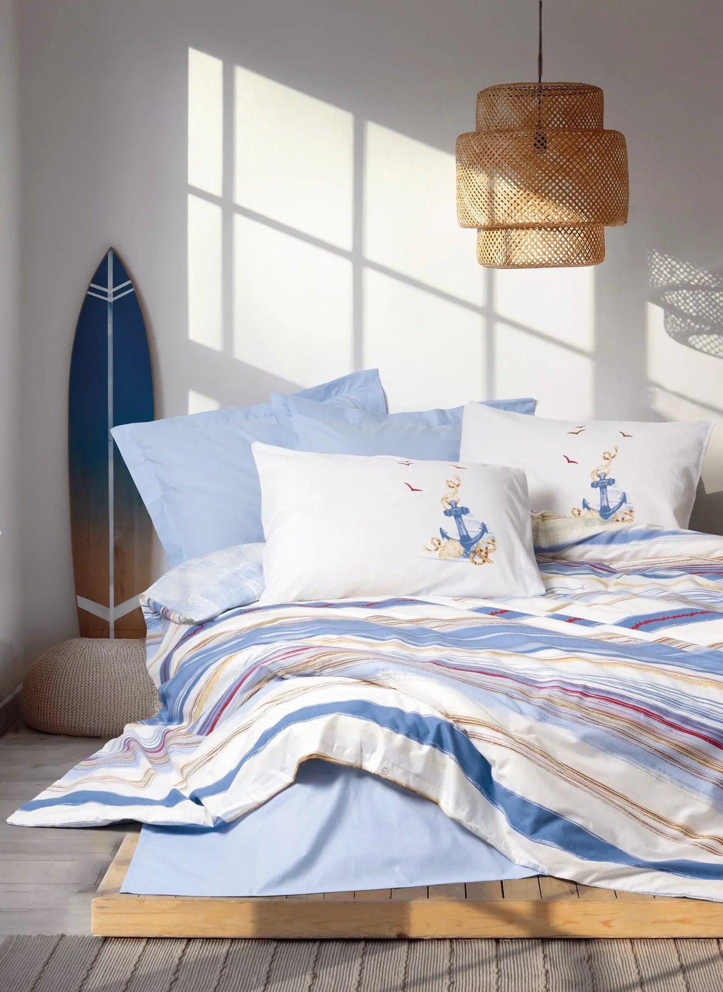 Double size Duvet Cover Set Moreno Blue