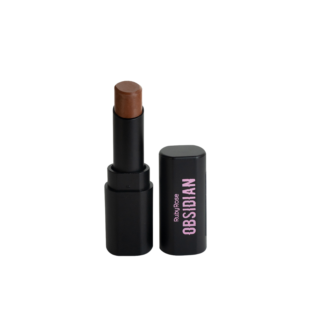 Ruby Rose Obsidian Cream Satin Lipstick 3.5ml - Medaid International