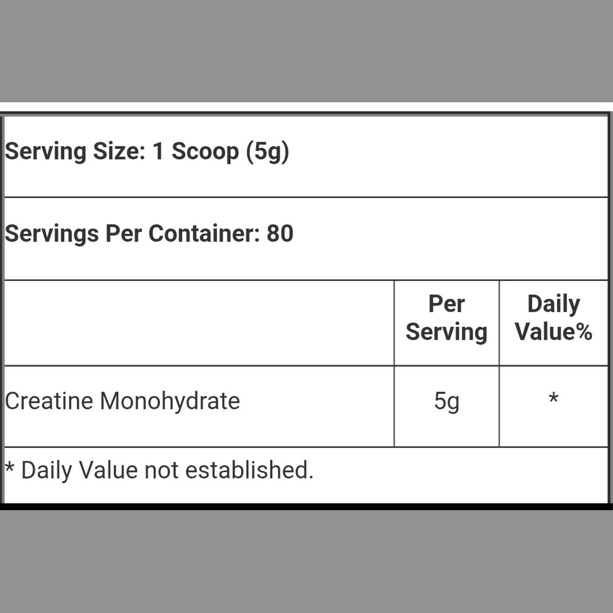 Creatine Sporter 400G