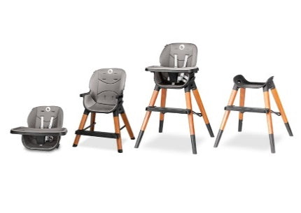 Lionelo - Highchair - Mona Black Onyx