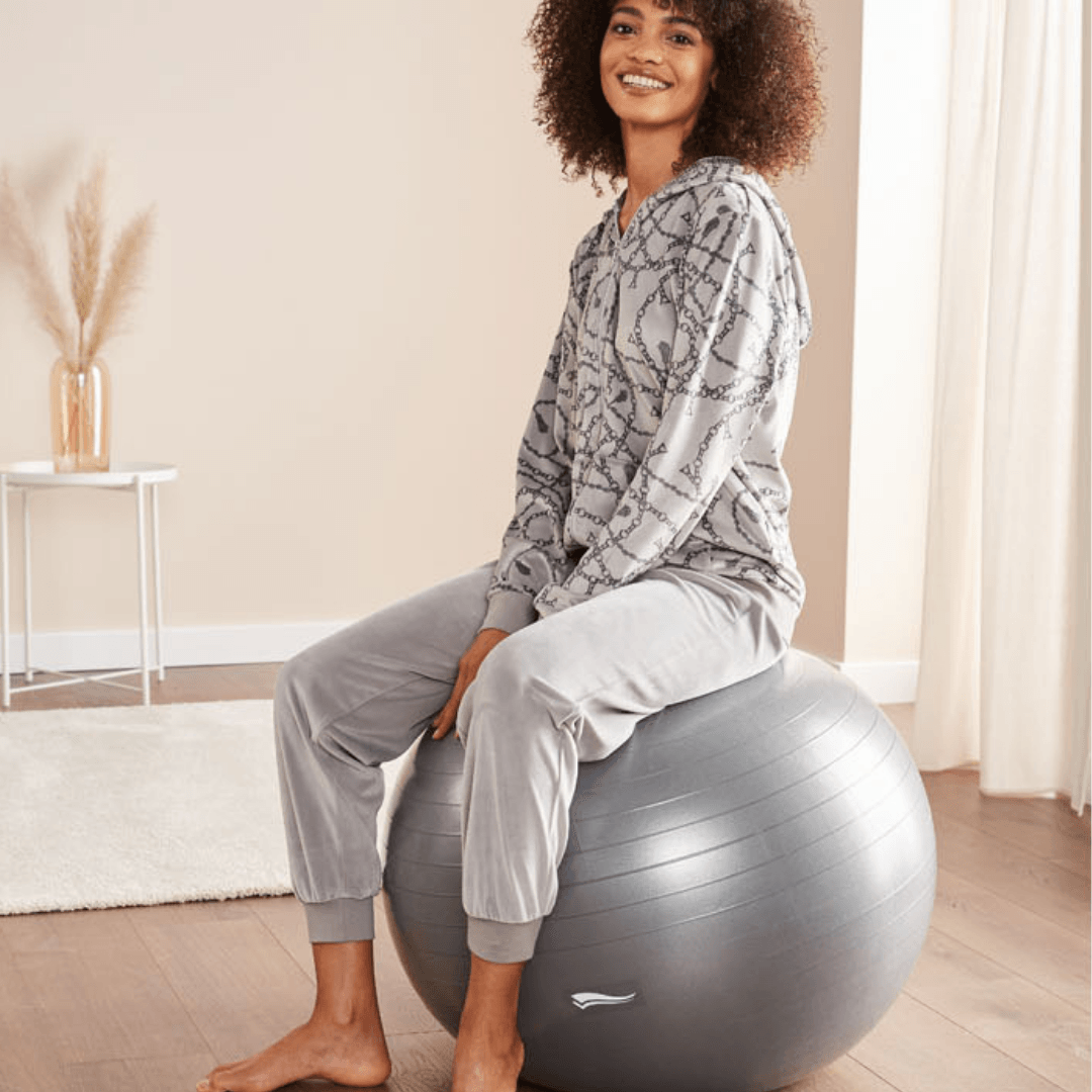 Crivit Exercise Ball 65cm Gray