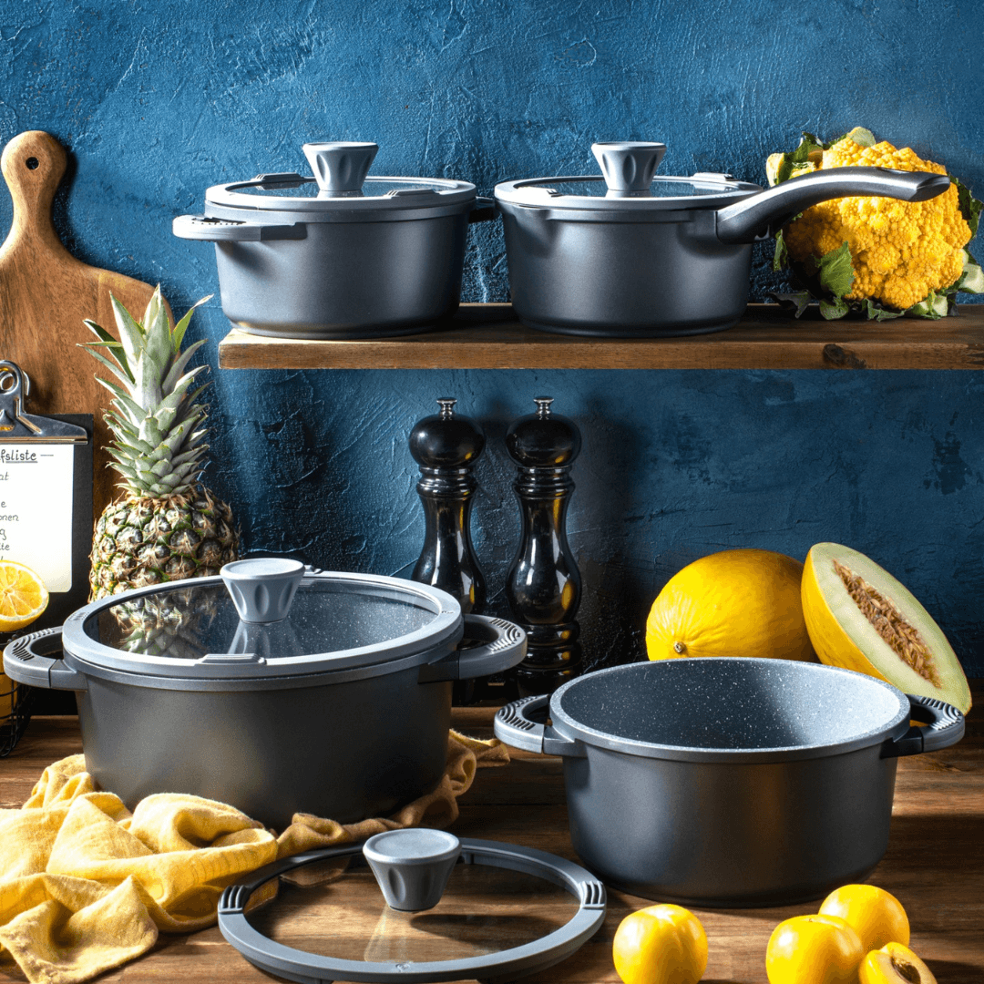 CROFTON® Cast Aluminum Cooking Pot 24CM
