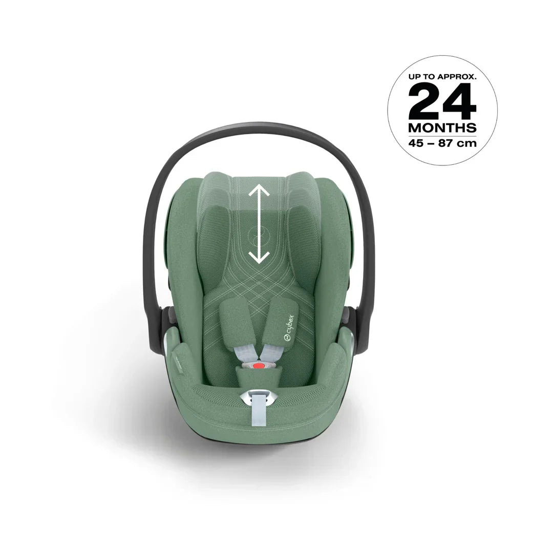 Cybex - Priam - Cloud-T Car Seat (Bassinet, Base T& Adapters Are Optional ) - Leaf Green - Travel System