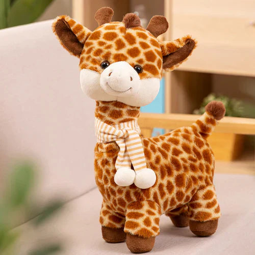 Miila - Plush Giraffe Short Legs - Soft Foldable Toy - 45cm