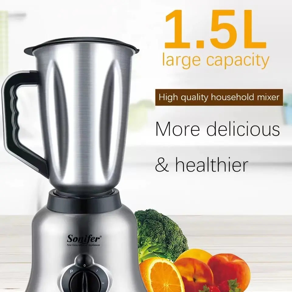 Sonifer SF-8031  400W manufacturer home 2 in 1 with grinder 1.5L electric stainless steel table blender