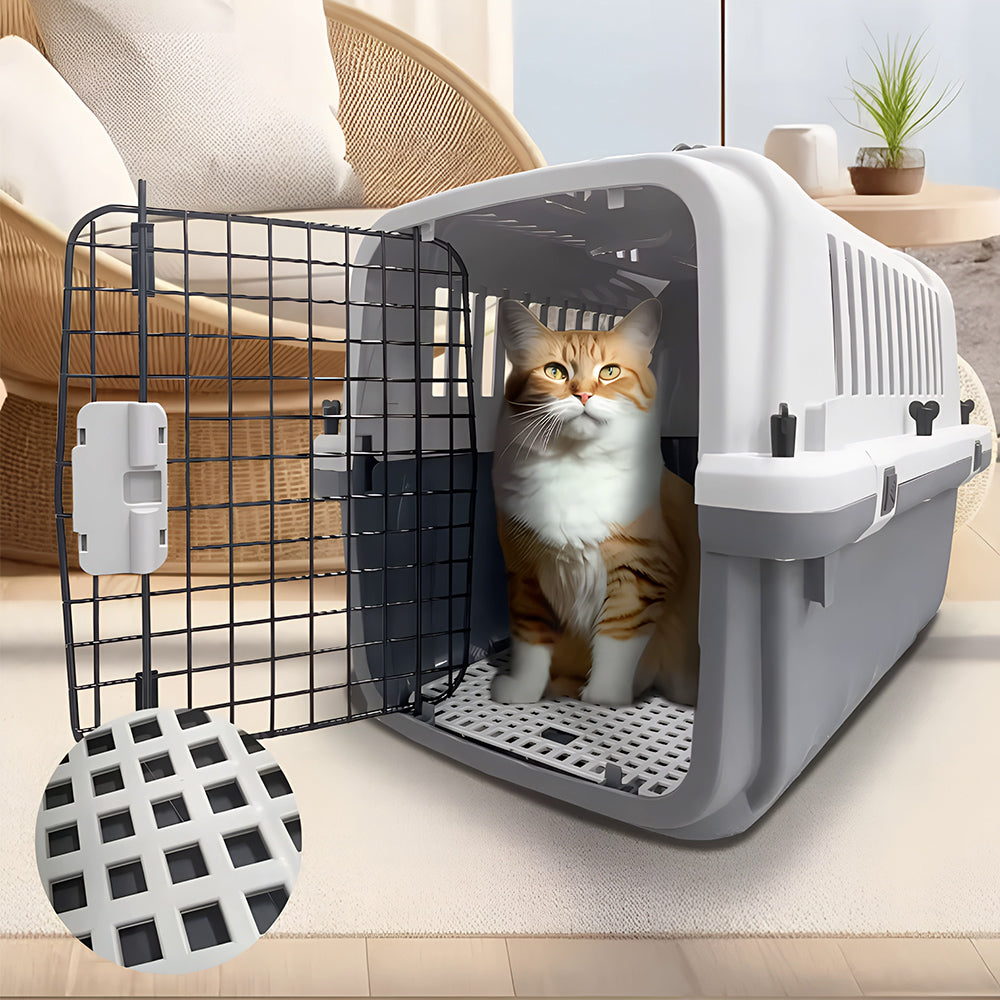 50cm Portable Hard-Sided Pet Carrier