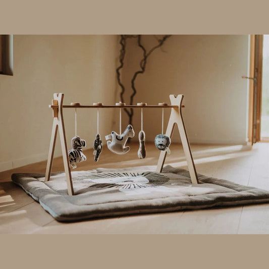Quax - Play Carpet Lion - 100x100cm Cotton Rug