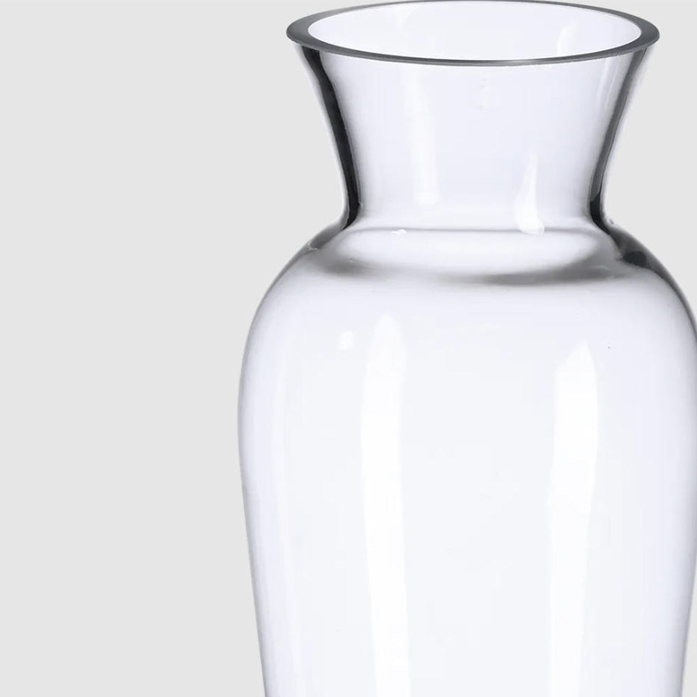 Danny Home Clear Glass Plant Vase 30-cm
