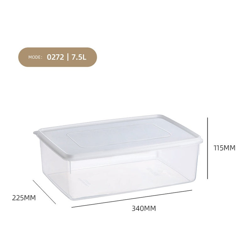 Clear Hermetic Food Preservation Box 7.5 lt