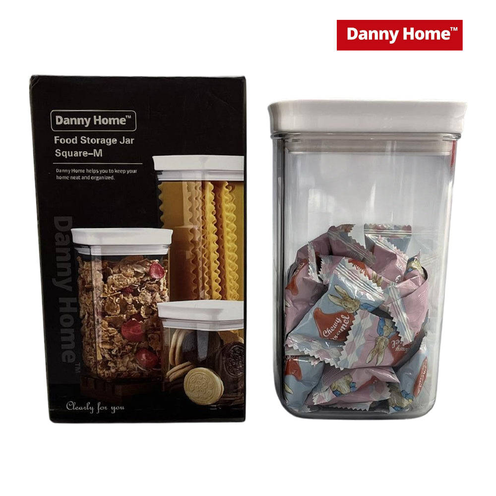 Danny Home Square Food Storage Jar