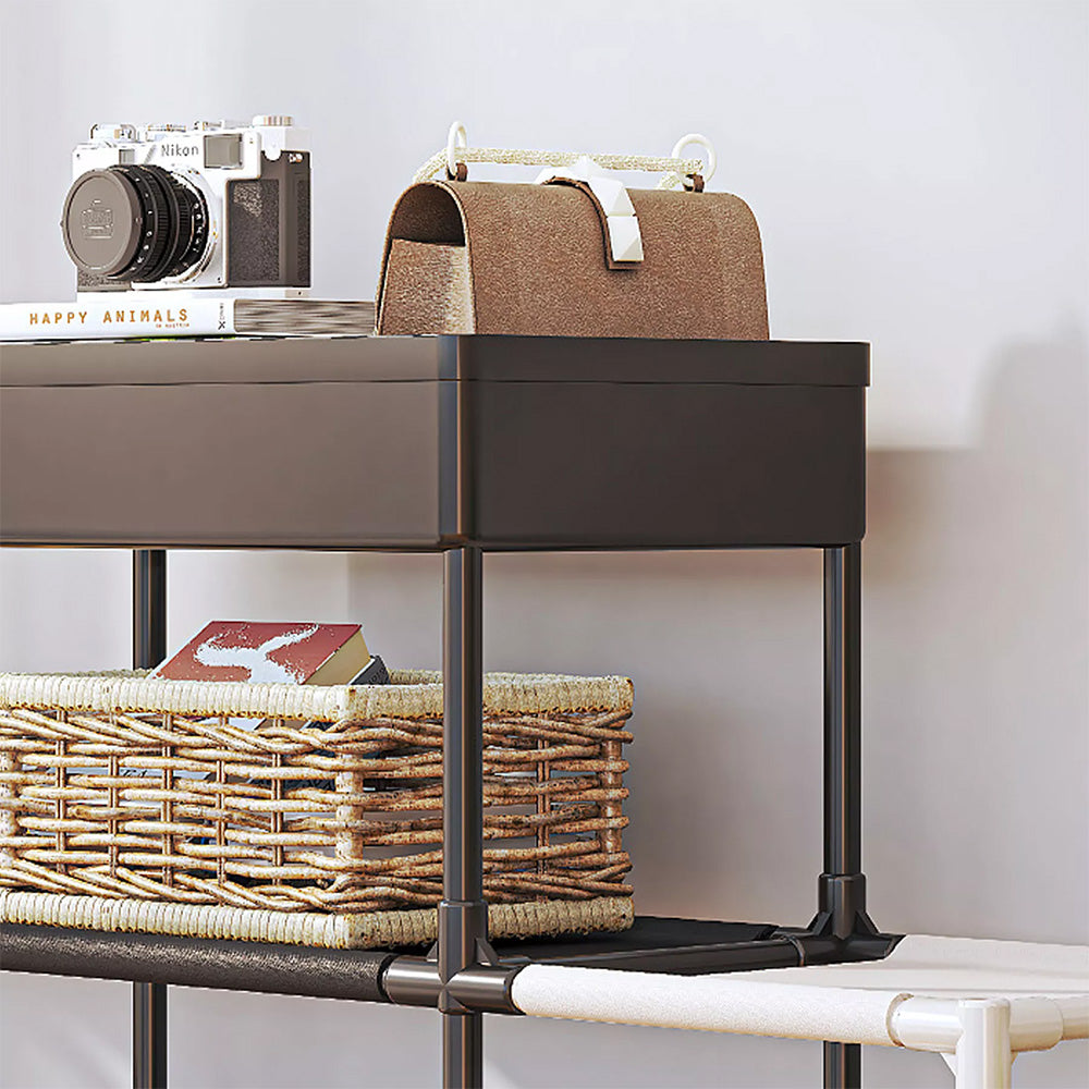 Multifunction Double-color Matching Shoe Rack Organizer