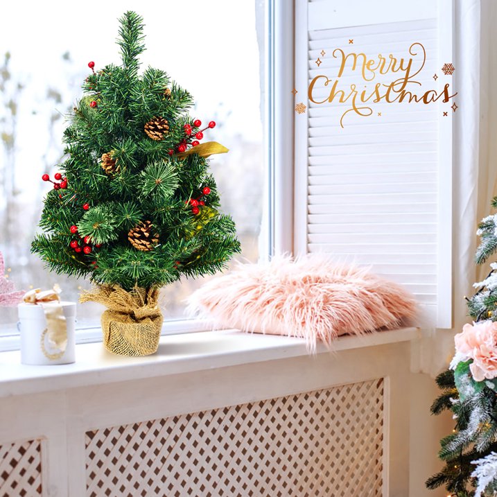 Mini Tabletop Christmas Tree - 60 cm