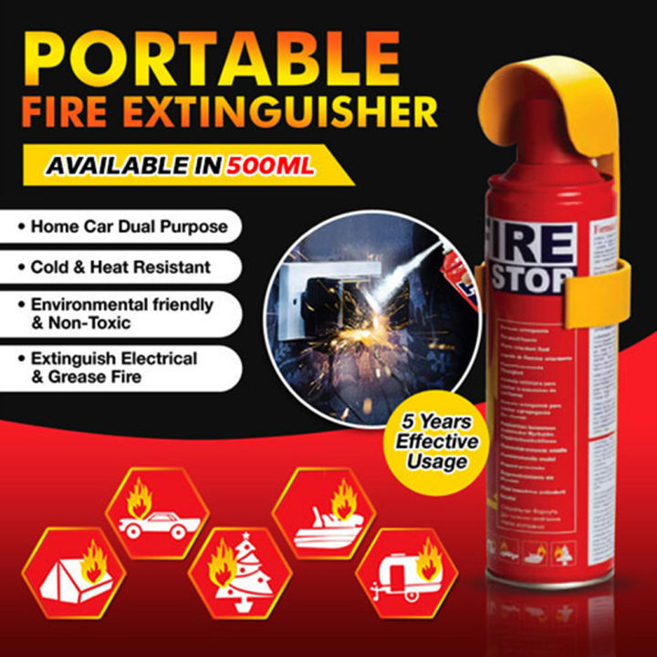 Mini Fire Extinguisher 500ml - Medaid International