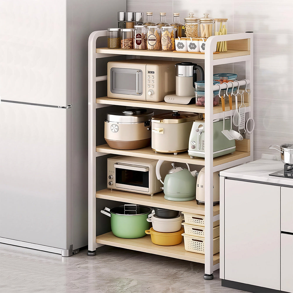 Kitchen Organizer Shelf – 5-Tier Freestanding Utility Storage Rack