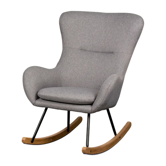 Quax - Rocking Chair Adult - Nursing Chair - Basic Dark Grey