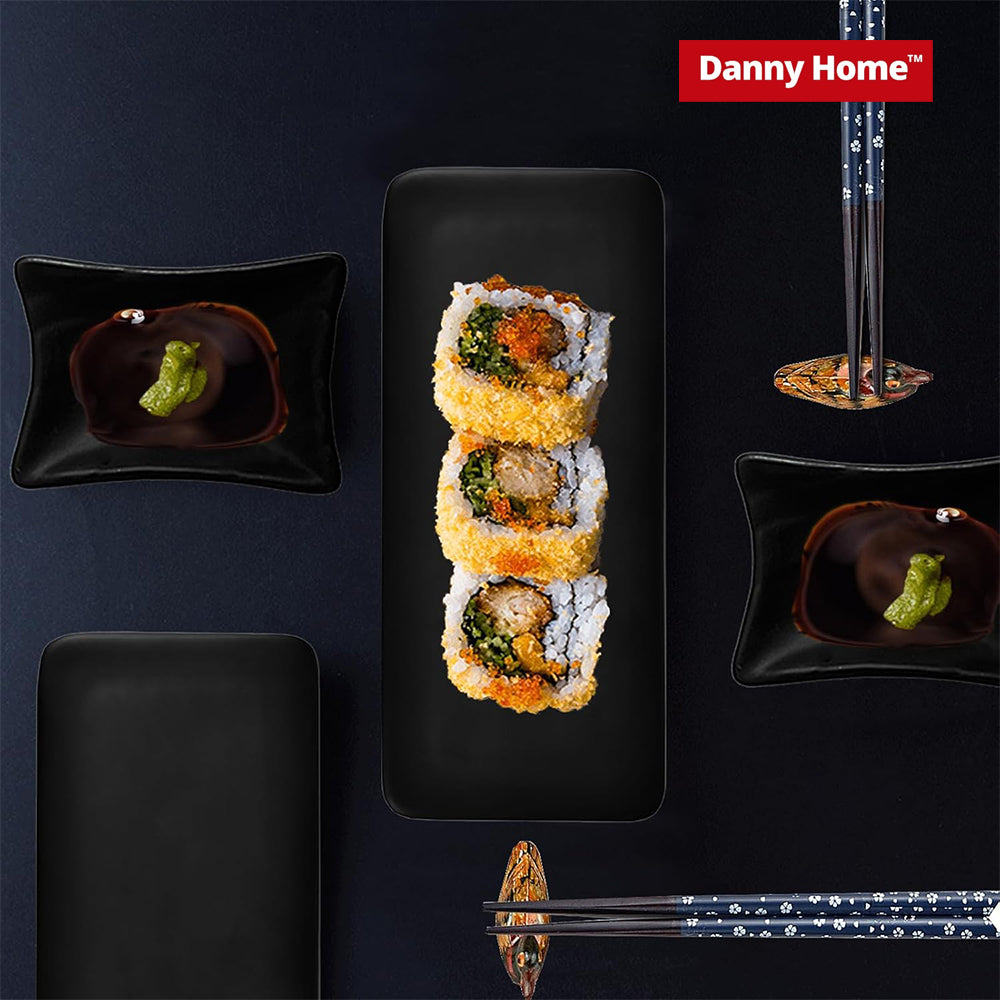 Danny Home Japanese Style Porcelain Plate 1-Piece