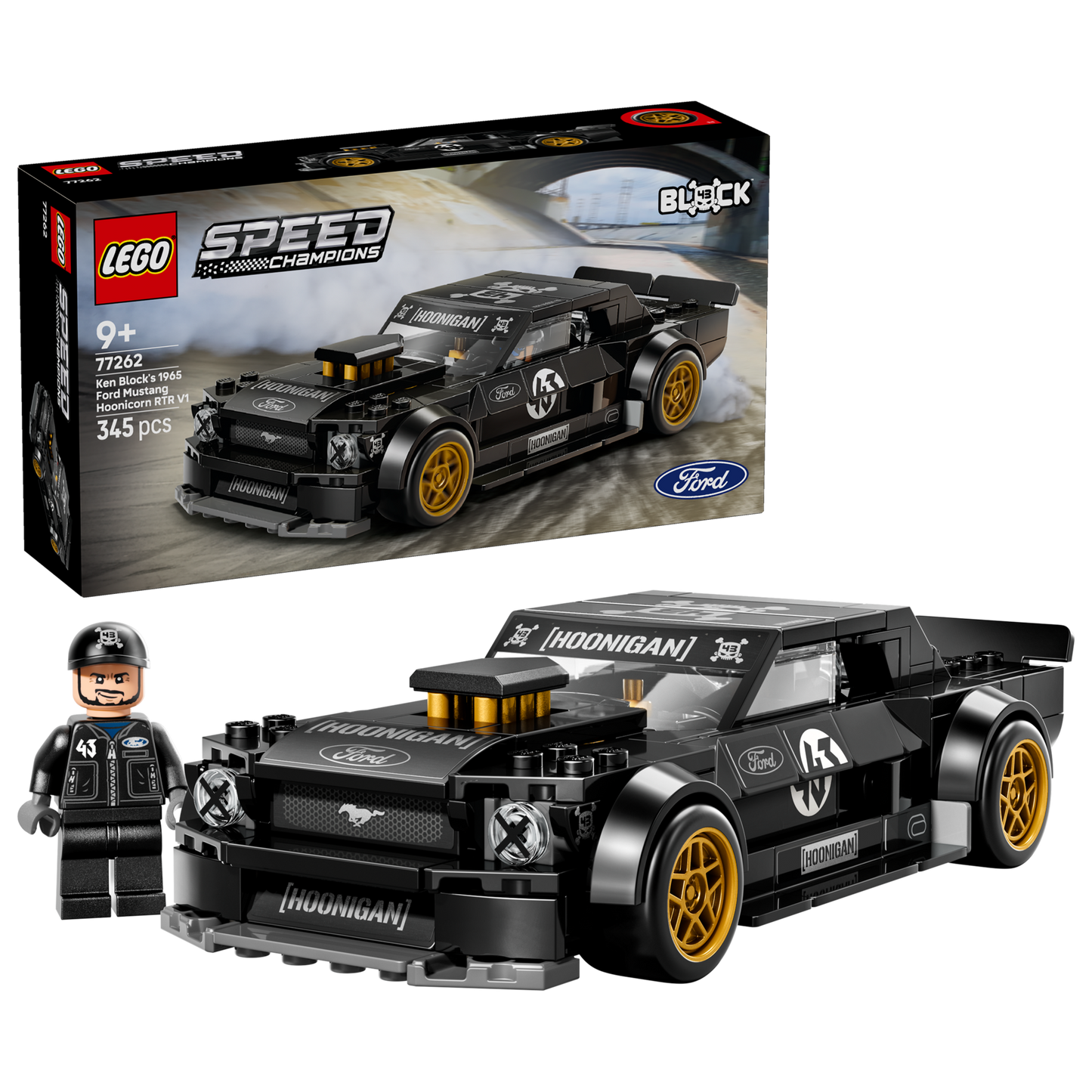 Lego Ken Block's '65 Ford Mustang Hoonicorn V1 (77262)