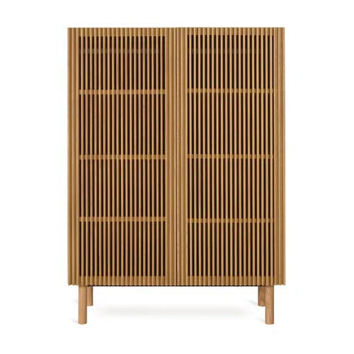 Quax - Hai No Ki Wardrobe - Natural Ash - 8 Compartments