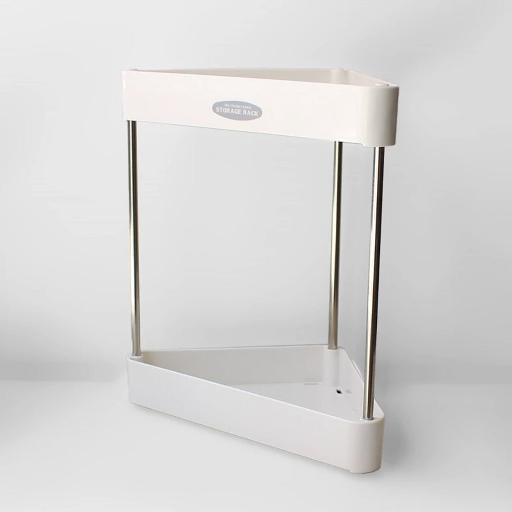 (Net) Triangle Shaped Multifunctional Storage Rack 2 Layers Lebanon