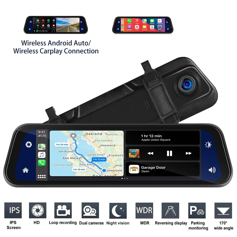 All-in-One Smart Mirror Display for Any Car