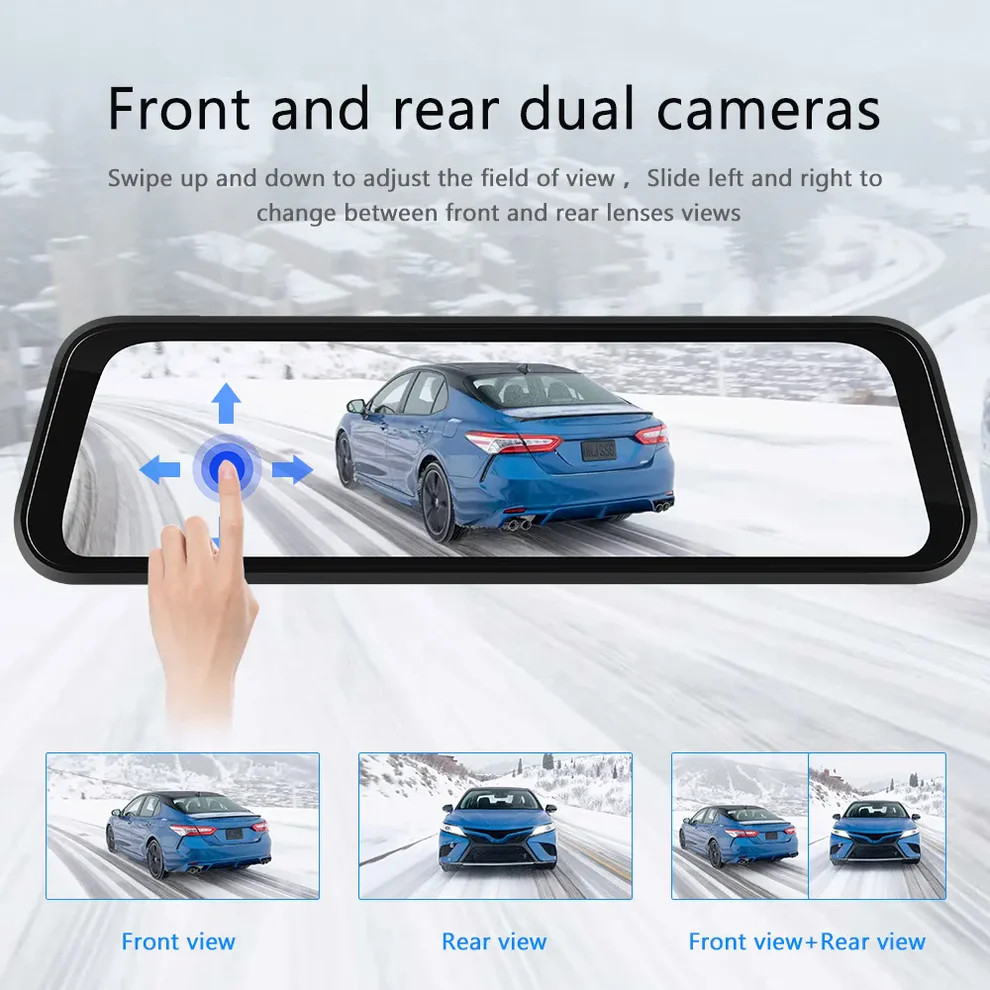 All-in-One Smart Mirror Display for Any Car