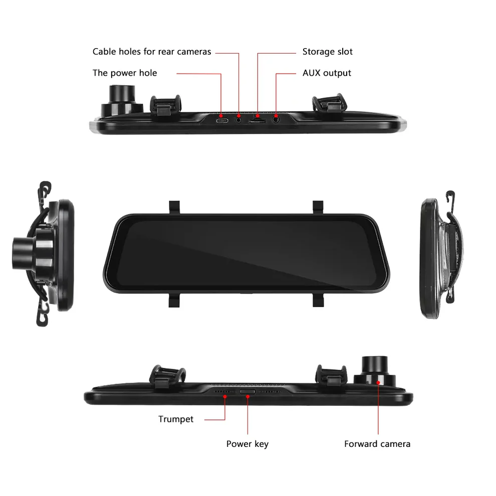 All-in-One Smart Mirror Display for Any Car