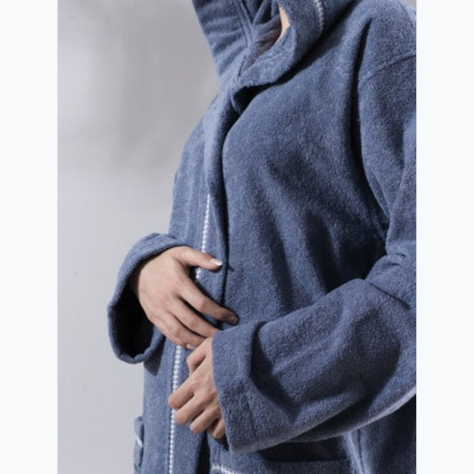 Unisex Bathrobe Profundo Robe Sky