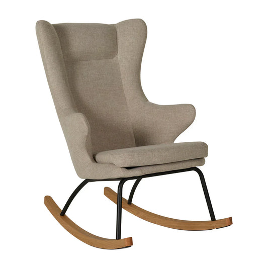 Quax - Rocking Adult Chair - Deluxe Nursing Chair -Clay