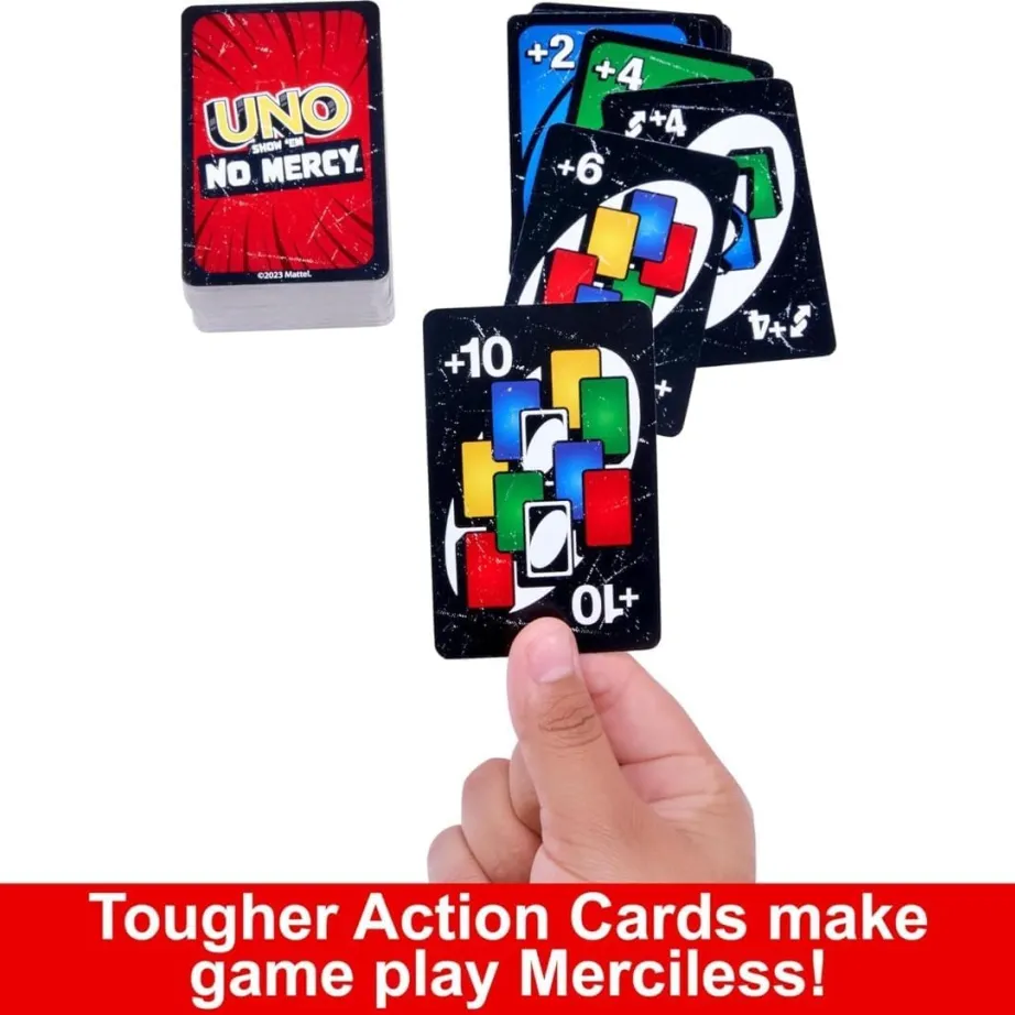 Uno cards with no mercy edition - Cardgames