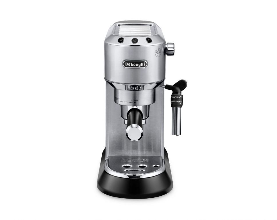 Delonghi Dedica Style Sleek Metal - Pump Espresso Coffee Machines - COFFEE EC685.M