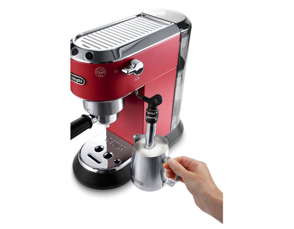 Delonghi Dedica Style Scarlet Red  - Pump Espresso Coffee Machines EC685.R