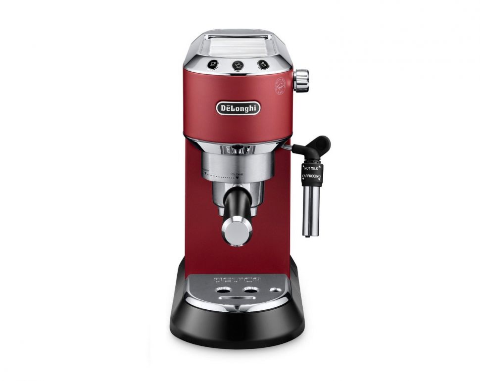 Delonghi Dedica Style Scarlet Red  - Pump Espresso Coffee Machines EC685.R