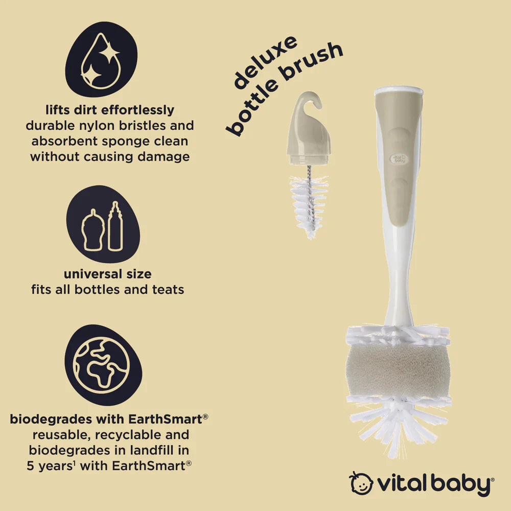 Vital Baby Nurture deluxe bottle brush