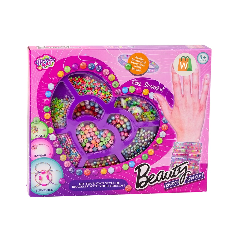 Jewelry Beads Bracelet DIY Colorful Creative Kit Lebanon