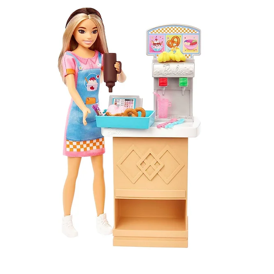 Barbie Skipper Doll And Snack Bar Playset