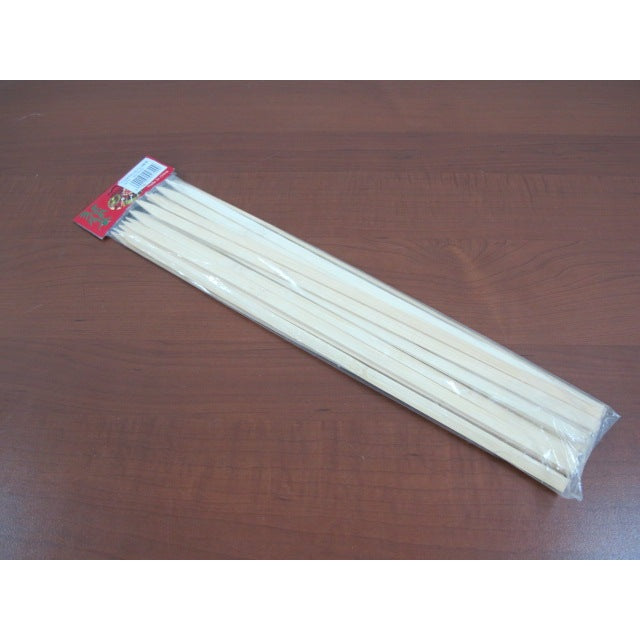 Flat Bamboo. Skewers; 40 cm