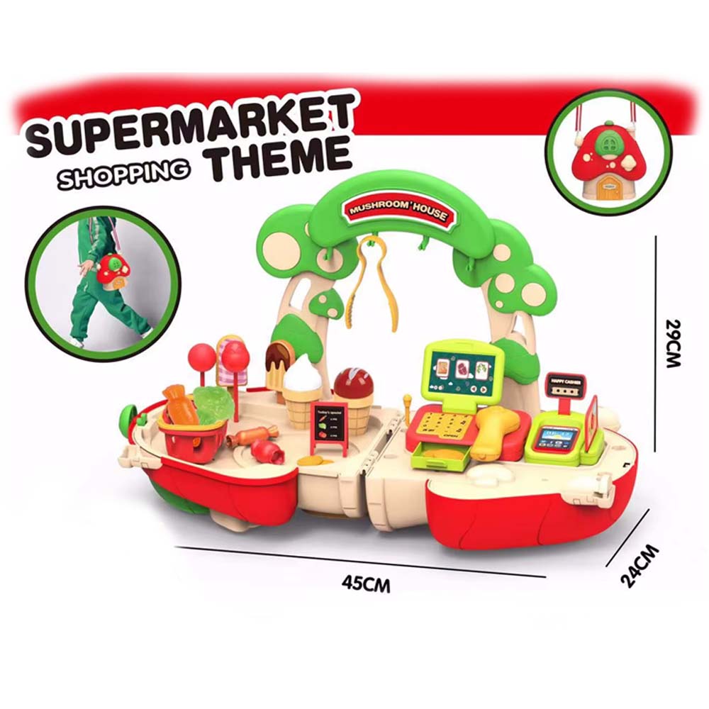 Kids Supermarket Toys Children Mushroom House Shopping Play Lebanon