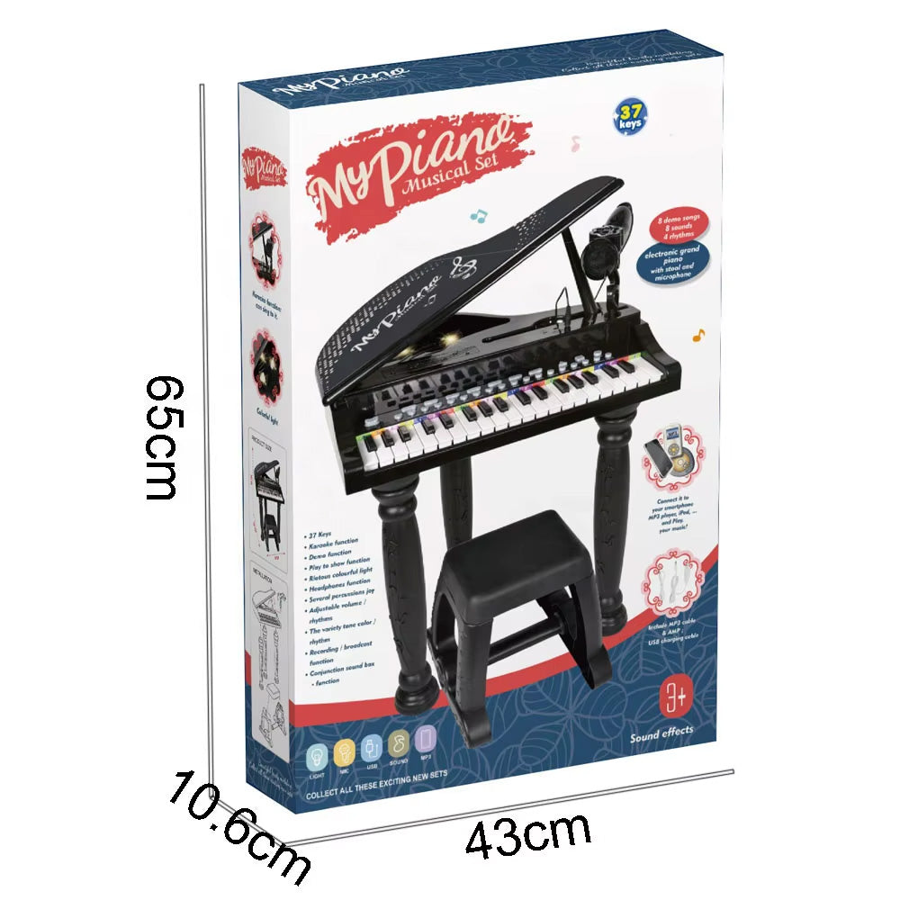 (Net) Electronic Piano Keyboard with Microphone and Phone Connection Lebanon