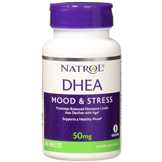 Natrol DHEA Mood & Stress 50 mg 60 Tablets