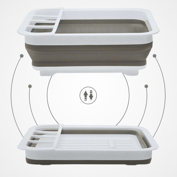 Dish Rack & Drainer Foldable | 2-in-1 - Medaid International