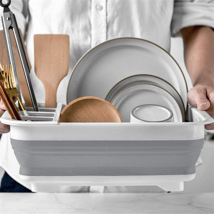 Dish Rack & Drainer Foldable | 2-in-1 - Medaid International
