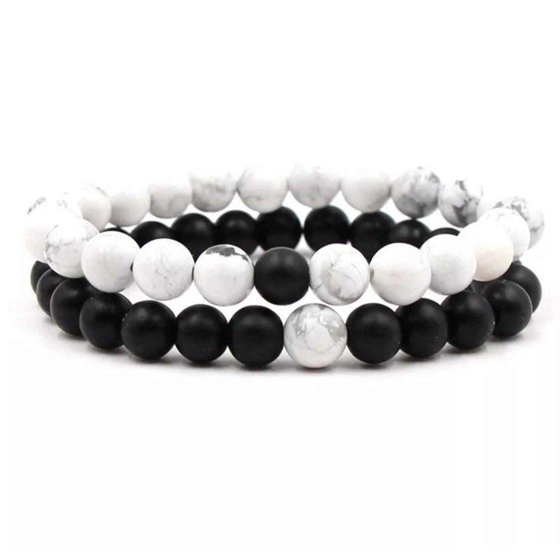 Distance Bracelets For Couples