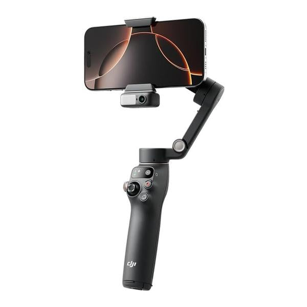 DJI Osmo Mobile 8 Gimbal Stabilizer for Phone, Native Tracking with Apple DockKit, 360° Pan Rotation, Built-in Extension Rod & Tripod, 10h Battery, Extension Rod, Foldable 3-Axis Stabilization