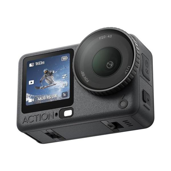 DJI Osmo Action 6 Standard Combo, Action Camera with 1/1.1″ Square Sensor, Variable Aperture of f/2.0–f/4.0, Cold-Resistant, 4hrs Battery, Action Camera 4K Ideal for Quick Capture of Exciting Moments