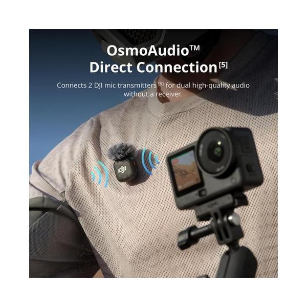 DJI Osmo Action 6 Standard Combo, Action Camera with 1/1.1″ Square Sensor, Variable Aperture of f/2.0–f/4.0, Cold-Resistant, 4hrs Battery, Action Camera 4K Ideal for Quick Capture of Exciting Moments