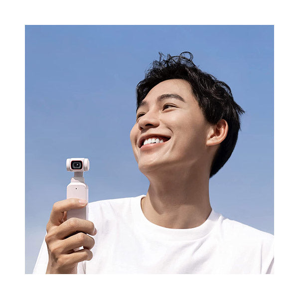 DJI Pocket 2 Exclusive Combo - Pocket-Sized Vlogging Camera, 3-Axis Motorized Gimbal, 4K Video Recorder, 64MP Photo, ActiveTrack 3.0, YouTube TikTok Video, for Android and iPhone
