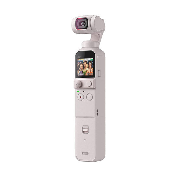 DJI Pocket 2 Exclusive Combo - Pocket-Sized Vlogging Camera, 3-Axis Motorized Gimbal, 4K Video Recorder, 64MP Photo, ActiveTrack 3.0, YouTube TikTok Video, for Android and iPhone