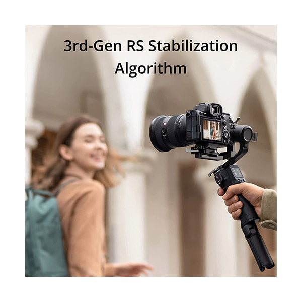 DJI RS 3 Mini, 3-Axis Mirrorless Gimbal Lightweight Stabilizer for Canon/Sony/Panasonic/Nikon/Fujifilm, 2 kg (4.4 lbs) Tested Payload, Bluetooth Shutter Control, Native Vertical Shooting