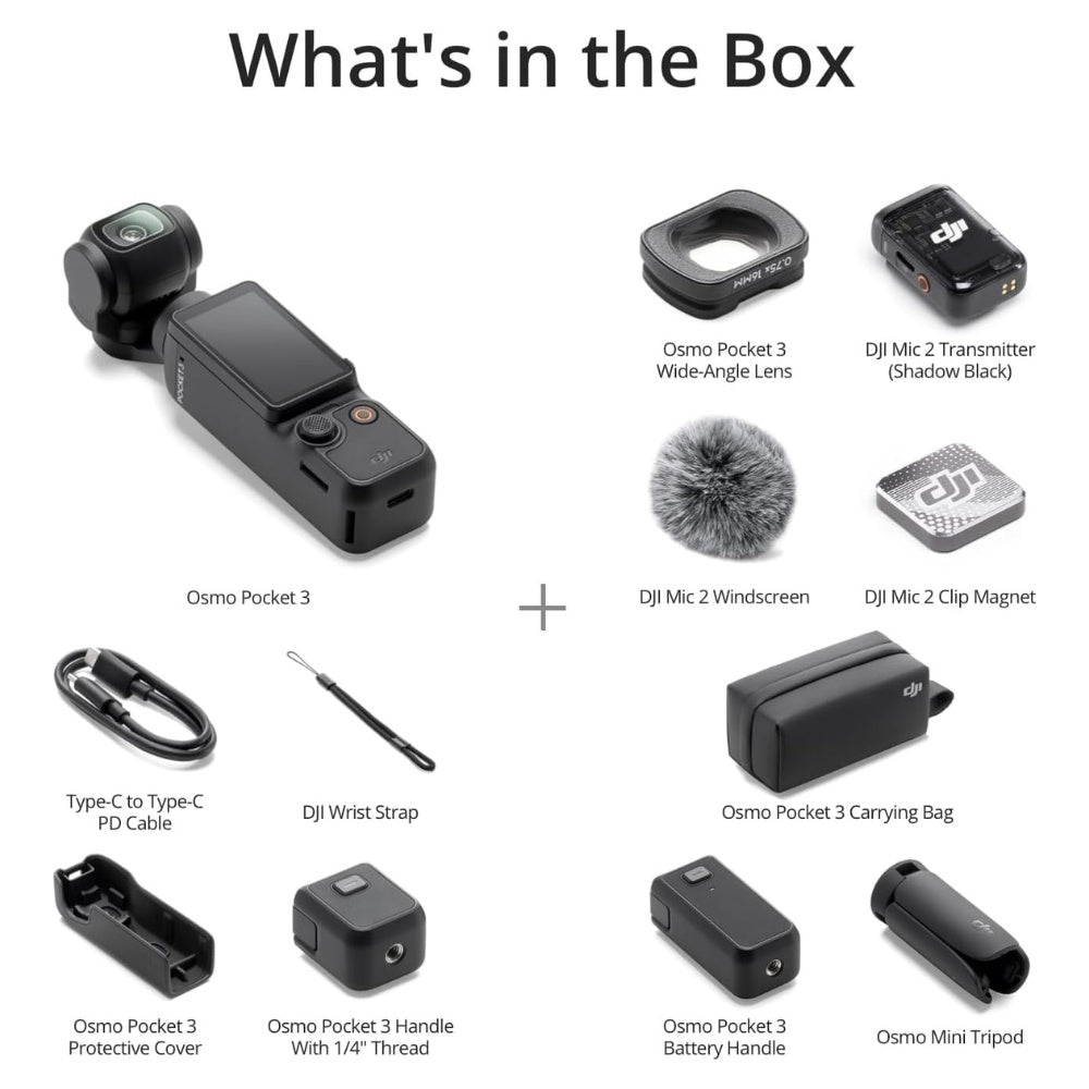 DJI Osmo Pocket 3 Creator Combo